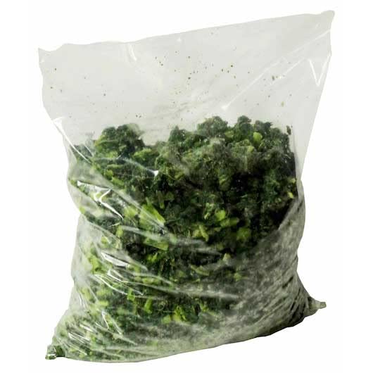 Savor Brands Individual Quick Frozen Chopped Kale, 3 Pound - 6 per case.
