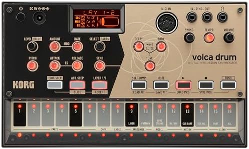 Korg Volca Drum Physical Modeling Drum Synthesizer