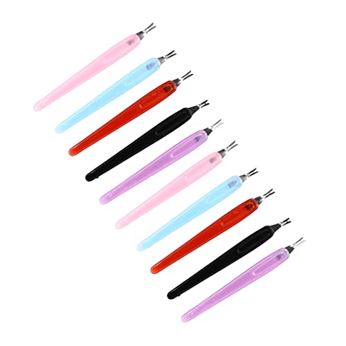 Veemoon 50Piezas Pusher de Muerta Herramientas de Pedicura para Eliminación de Cutículas Diseño Compacto y Ligero para Manicura Profesional y Personal