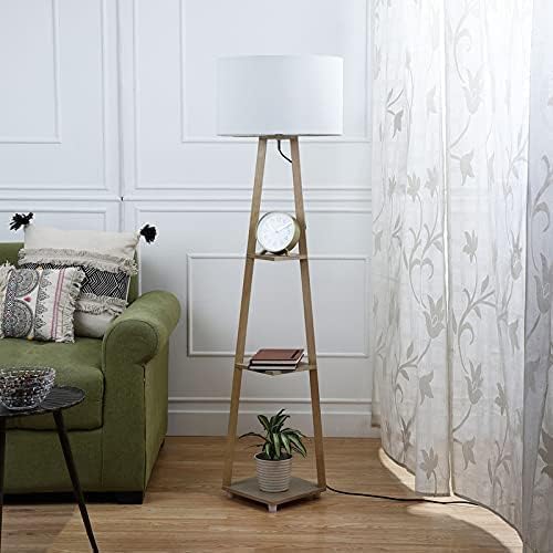 See full amazon price history chart for Max Light Shade Floor Lamp in Solid Wood & Natural Wood with Shelf Blue Shade for Living Room,Bedrooms, Colour (White) Max Light Shade Floor Lamp in Solid Wood & Natural Wood with Shelf Blue Shade for Living Room,Bedrooms, Colour (White) (B0DGTF7PS5) Amazon Price History, Amazon Price Tracker