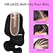 IDN BEAUTY SKINLIKE REAL HD 2X6 Lace Closure Human Hair 16 Inch Body Wave Closure Bleached Single Knots HD Closure Ultra-thin 2x6 Lace Closure Virgin Human Hair 0.1 mm Pre Plucked Hairline Closure