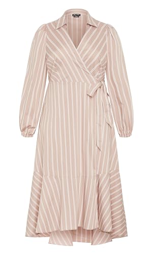 Image of City Chic Women's Dress - Selena Wrap