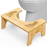 DORPU Squatting Toilet Stool, Anti Slip Toilet Potty Step Stool Sturdy Bathroom Stool for Adults 350...