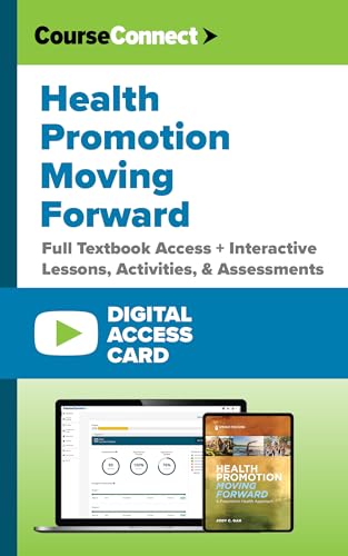 Compare Textbook Prices for Health Promotion Moving Forward Digital Access Card: Full Textbook Access + Interactive Lessons, Activities, & Assessments First Edition Edition ISBN 9780826142085 by Gan MPH CHES, Jody C.