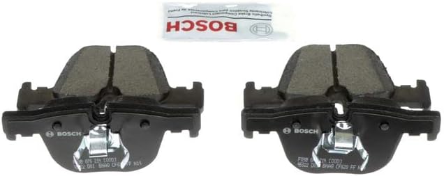 BOSCH BC1610 QuietCast Premium Ceramic Disc Brake Pad Set - Compatible with Select BMW 330i, 335i, 340i, 428i, 430i, 435i, 440i, Gran Coupe, GT, xDrive + More; REAR