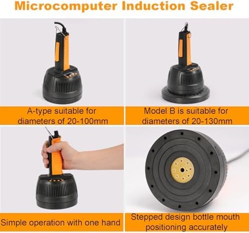 Selladora de inducción magnética con control digital para un tapado eficiente 5