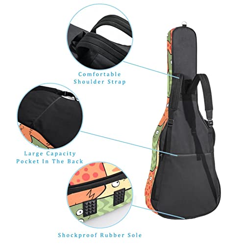 Housse de protection en éponge épaisse imperméable pour guitare acoustique électrique basse classique, Multicolore 03… - Les Beatles, Paul McCartney, John Lennon, RIngo Starr, George Harrison Housse de protection en éponge épaisse imperméable pour guitare acoustique électrique basse classique, Multicolore 03… – Image 4