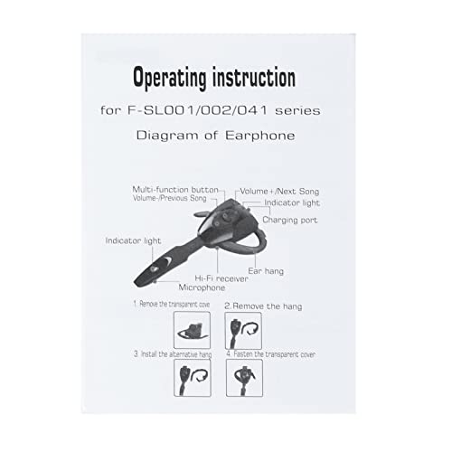 Auricular Bluetooth mono ultraligero recargable miniatura 6