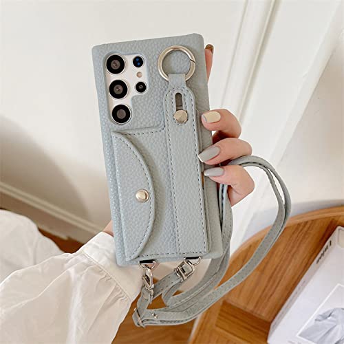 Bandoulière téléphone Samsung Note 20 Ultra housse portefeuille cuir pour voyage