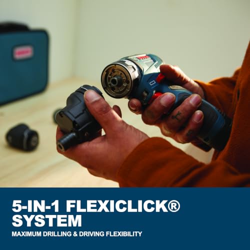 Bosch 12V Max Flexiclick 5-in-1 Drill