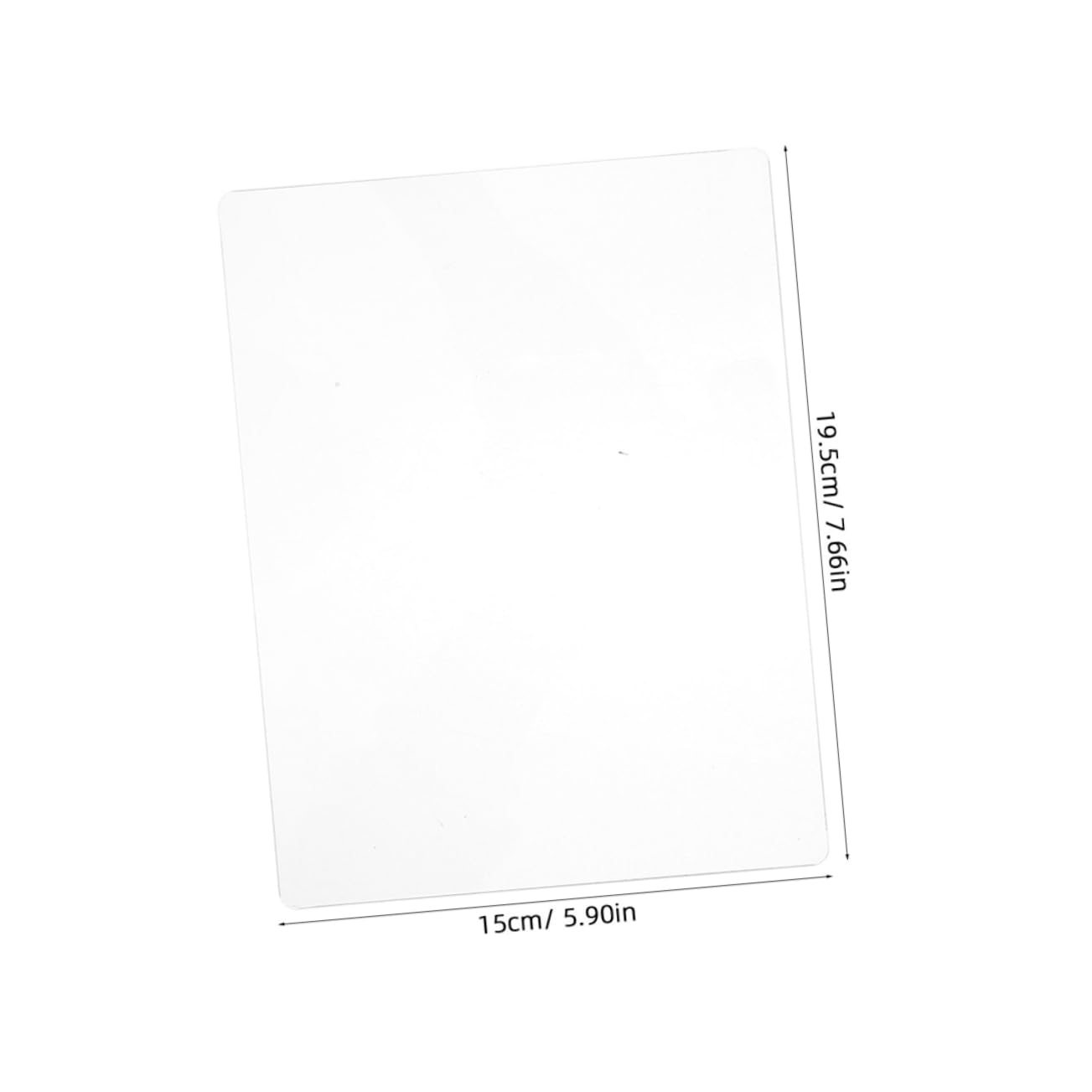 Beatifufu Crylic Pad Die Cutting Machine Pad Replacement for Scrapbooking Embossing Plate Cutting Mat Sturdy Cutting Pad for Crafts