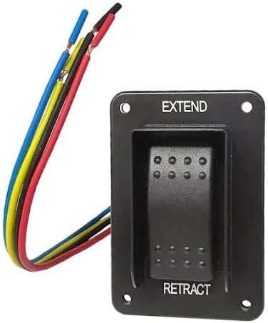 Lippert 387874 Electric Jack Switch 12V DC F/