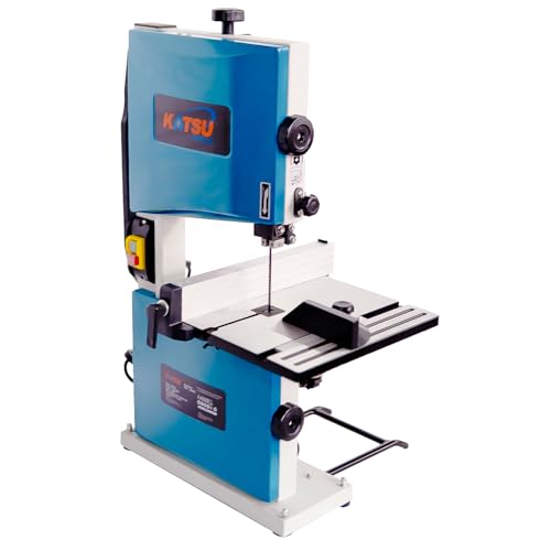KATSU Tools Woodworking Bandsaw 230mm 9 Inch 350W Electric Benchtop Band Saw, 90mm Cutting Depth, 45° Tiltable Metal Work Table for Mitre Cuts, Blade Included 100556 2 KATSU Tools Woodworking Bandsaw 230mm 9 Inch 350W Electric Benchtop Band Saw, 90mm Cutting Depth, 45° Tiltable Metal Work Table for Mitre Cuts, Blade Included 100556 - Image 2