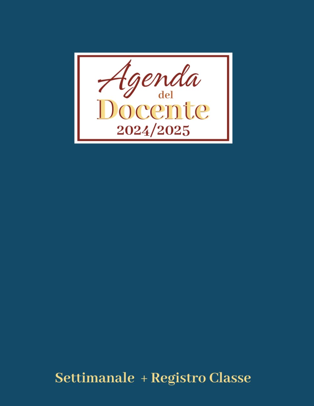 Agenda Docente 2024-2025 - Organizzatore Settimanale A5 | Per Anno Scolastico - Foto 3