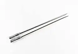 2 ESPETOS ESPADA INOX ESCOLHER A MEDIDA (59cm de Lâmina)