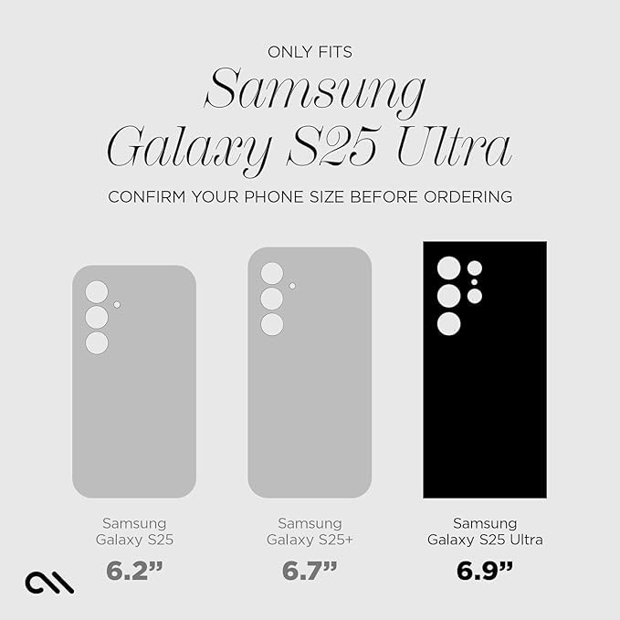 Coque Samsung Galaxy S25 Ultra antichoc transparente Case-Mate