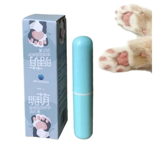 Pfotenpflege Creme, Pfotenbalsam Stick | Soother Moisturizer für Katzen freundlich, Reise-Katzen, Haustierzubehör, 3G für Bedingungen