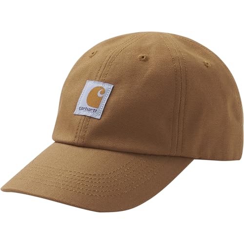 Carhartt Kid's CB8900 Kid's Logo Canvas Cap - Infant One Size Fits All - Carhartt Brown