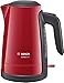 Bosch twk6 a014 bollitore elettrico Comfort Line, 1-funzione tazze, arresto automatico, filtro anticalcare illustrativo a vapore, 2400 W, colore: rosso/antracite