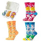 huevo vibrante uso 🐣Motivos de Pascua con Vivacidad: Nuestros calcetines de Pascua lucen colores brillantes y divertidos estampados de huevos y conejos, añadiendo un toque festivo a tus fiestas. Multicolores, coloridos y divertidos, perfectos para darle un toque de alegría a la vida.
