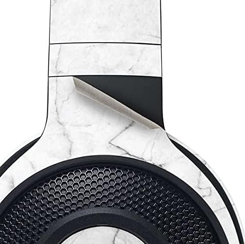 Skinit Decal Skin Compatible with Razer Kraken X Gaming Headset - Skinit Originally Designed White Marble Design