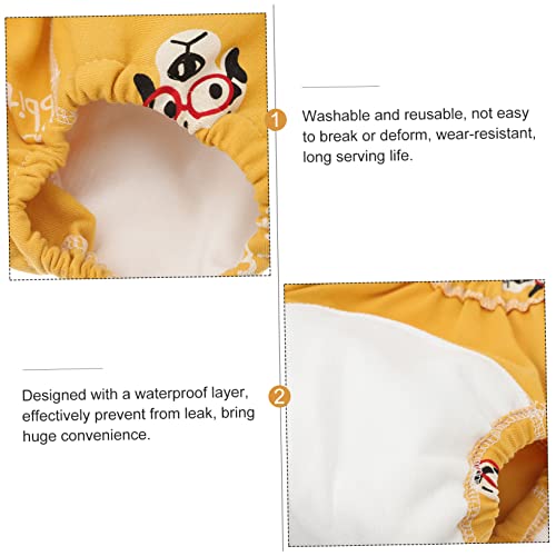 Fraldas Para Bebês 2 Peças Calças De Treinamento Para Crianças Fraldas Para Recém-Nascidos Lingerie