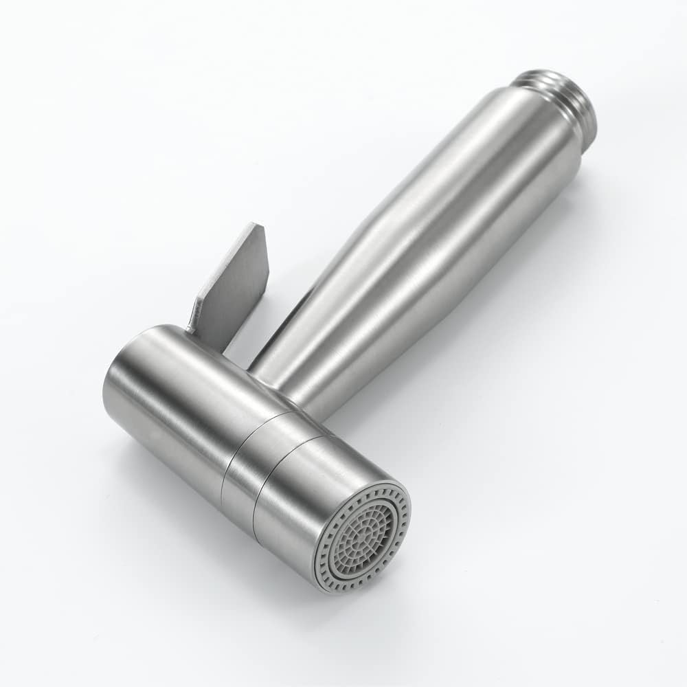 Toilet Handheld Bidet Sprayer with 1 5m Stainless Steel Hose Stainless Steel Hygiene Toilet Hand Shower Kit — view 5