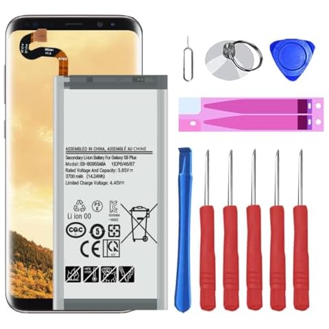 HamnaKhu Galaxy S8 Plus Battery Replacement Cover