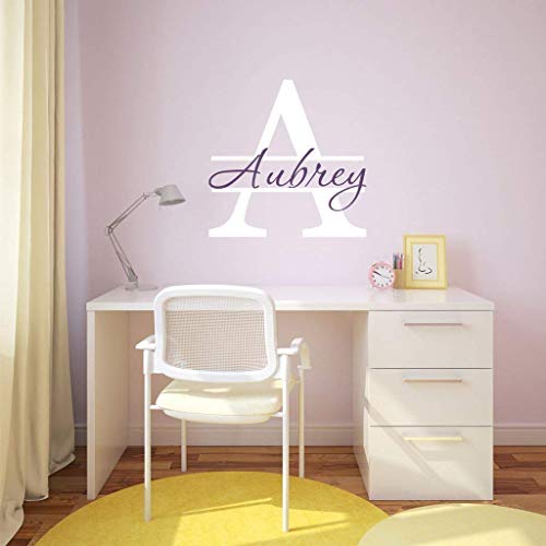 Monogram Wall Decal Nursery Wall Decal For Boys Or Girls Kids Wall Art Stickers #TOP1