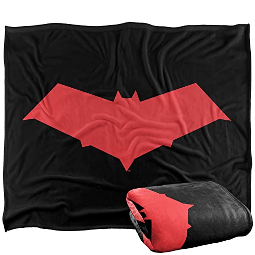 Logovision Batman Red Hood Officially Licensed Silky Touch Super Soft Throw Blanket 50 Inch X 60 Inch cover