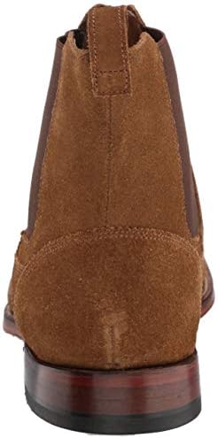 Stacy Adams Men's M2 Wingtip Suede Chelsea Boot, Tan, 7.5 D US | Image 2