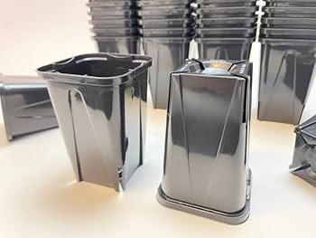 深鉢    ２個 Amazon.co.jp: スリット深鉢75型四角(2号ロング相当)：カネヤスリット