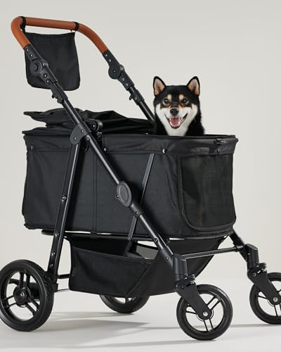 Zoosky Medium Dog Stroller for...