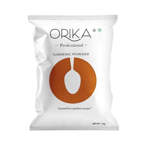 Image of Orika Turmeric Powder | Pure & Natural Haldi Powder | Quality, Rich Aroma & Natural Golden Color | Perfect for Cooking Professional (1 Kg)