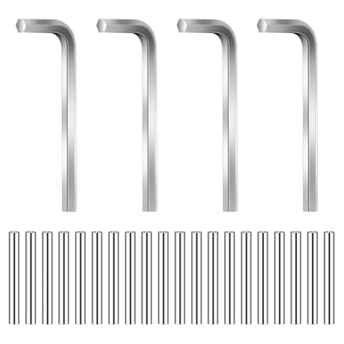 Yominerr Lot de 24 pièces de rechange pour goupilles de serrage à charnière à ressort - Support de support P InKit pour charnières de porte et de salon