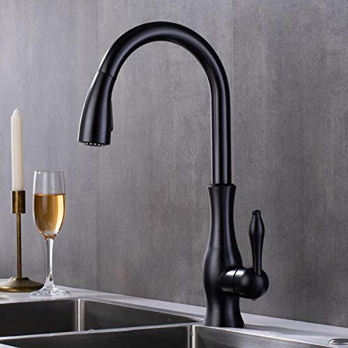 Mitigeur rétractable évier cuisine antirouille haut de gamme double jet - 2