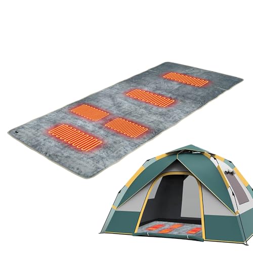 Tapis chauffant électrique pour sac de couchage afin de ne plus jamais avoir froid en camping