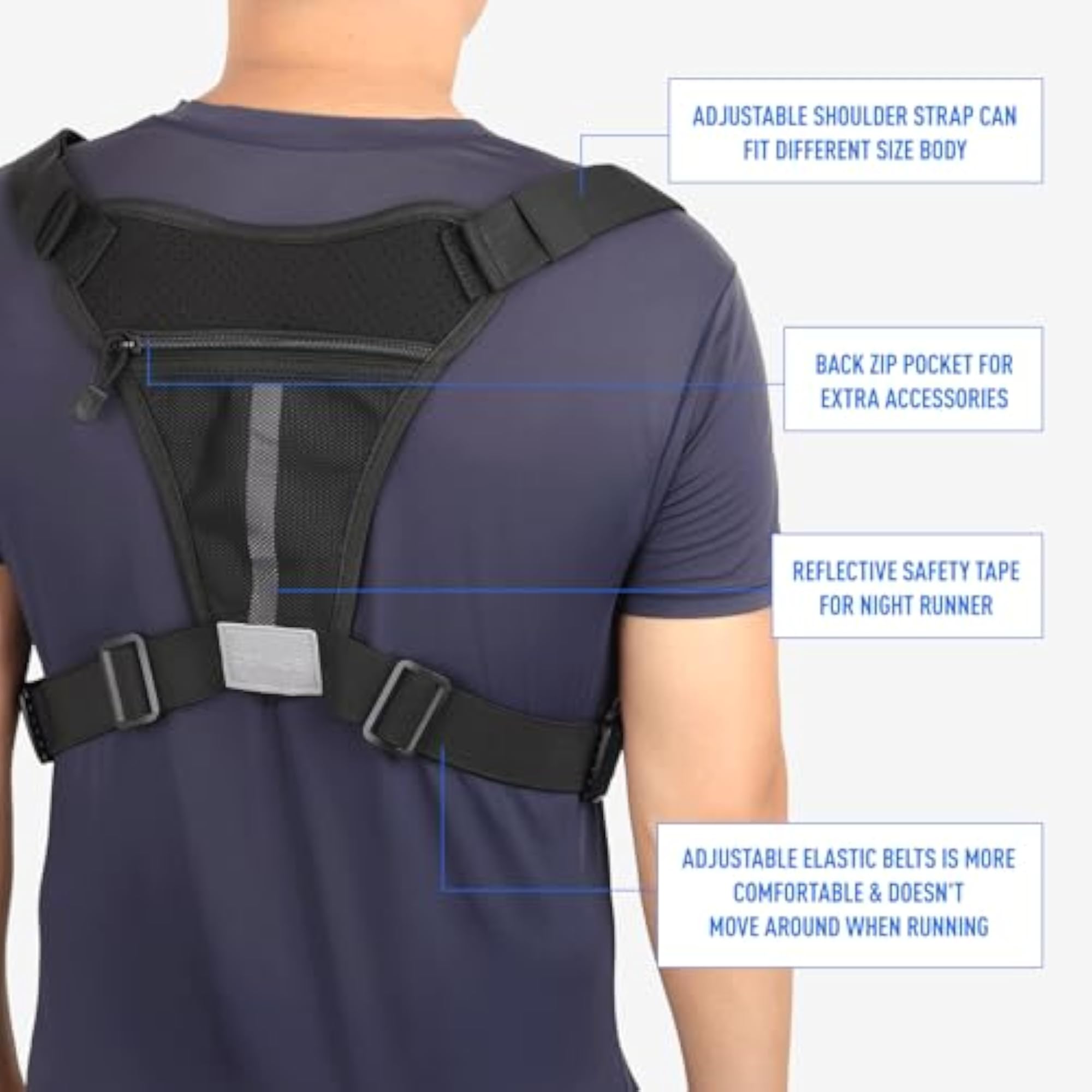 Chest Bag for Men, Versatile Design