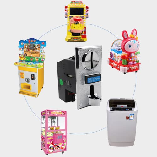 Machine de jeu d'arcade et distributeur avec monnayeur multifonctionnel Denash multi-pièce - 4
