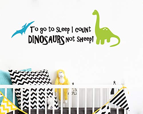 Vinilo decorativo dinosaurios para pared 95.6x33 cm miniatura 2