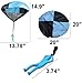 Parachute Men, Parachute Toy, No Tangle Throwing toy Parachute, flying Toys, Parachute Man, No Assemble or Batteries Required (4 Pack)
