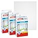 Produktbild tesa Insect Stop Standard Fliegengitter für Fenster im 3er Pack - Insektenschutz zuschneidbar - Mückenschutz ohne Bohren - 3 x Fliegen Netz - 100 cm x 100 cm - Weiß