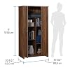 Sauder River Ranch 2-Door Storage Cabinet in Grand Walnut Finish #2