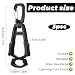 Mabor 3 Stück Tragbar Handschuh Clips Glove Clip Mit Karabinerhaken 360°Drehung Handschuhhalter Gürtel Grabber Halter für Arbeitshandschuh für Garten Bauarbeiter
