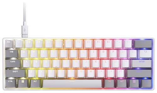 CORSAIR CLIPPER PRO MINI 60 Hall Effect FPS Gaming Keyboard – Rapid Trigger, SOCD, 8000Hz,...