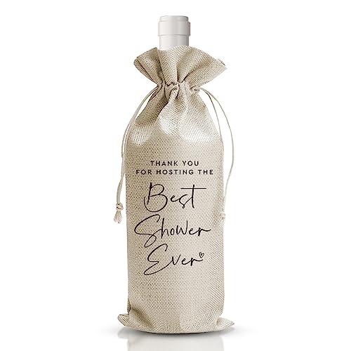 DOI-LANEE Baby Shower Congratulations Gift Wine Bag, Bridal Shower Hostess Congratulations...