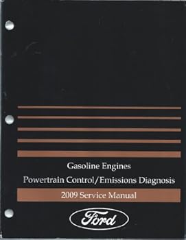 Paperback 2009 Service Manual Ford: Gasoline Engines, Powertrain Control / Emissions Diagnosis Book