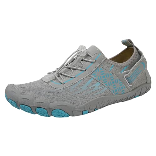 RYTEJFES Barefoot Hombre Mujer Originales Deportivos Escarpines Tallas Grandes Minimalista Moda Calzado Barefoot Comodos Casual Clásicas Antideslizante Zapatillas Senderismo