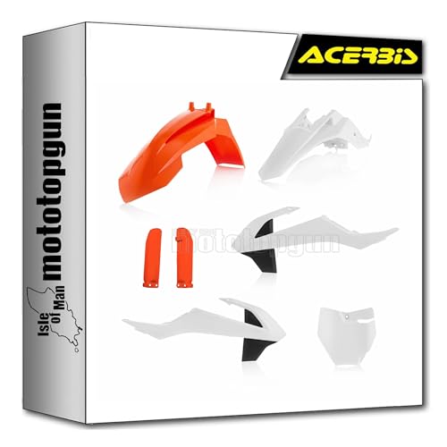 Kit cache carénage original Acerbis résistant aux chutes pour moto KTM SX 65 2016-2018