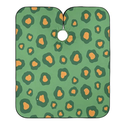 Capa Profesional Impermeable para Corte de Cabello Leopard Spots miniatura 2